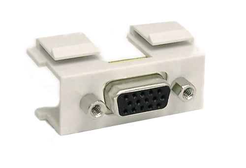 VGA Female/Female Double-Keystone Wall Plate Insert