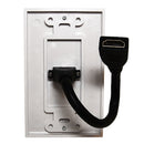 1-Port HDMI Wall Plate Kit Decora White