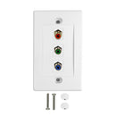 Component Wall Plate Kit - White