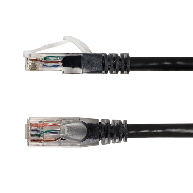 RJ45 Cat6 550MHz Clear Molded Boot Patch Cable