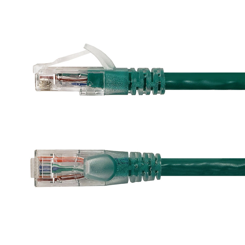 RJ45 Cat6 550MHz Clear Molded Boot Patch Cable