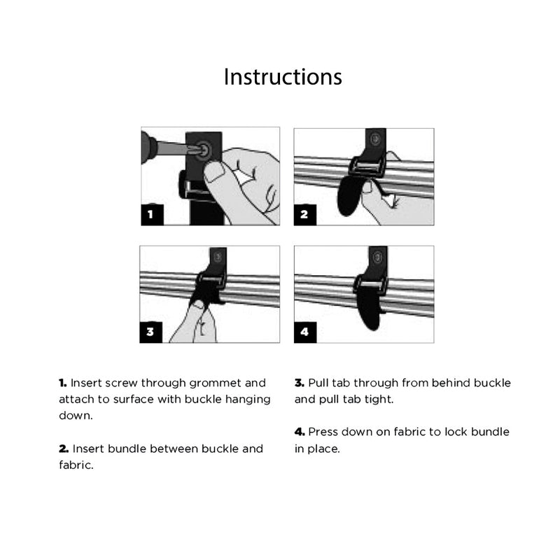 Rip-Tie EconoCinch-EG Screw Down - Pack of 20