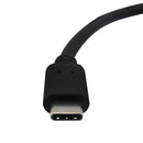 USB 3.1 Type-C Male to B Male Cable 10G 3A - Black